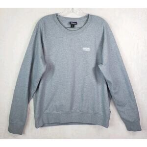 Patagonia Daily Sweatshirt Womens Sz XL Gray Organic Cotton Crewneck Pullover